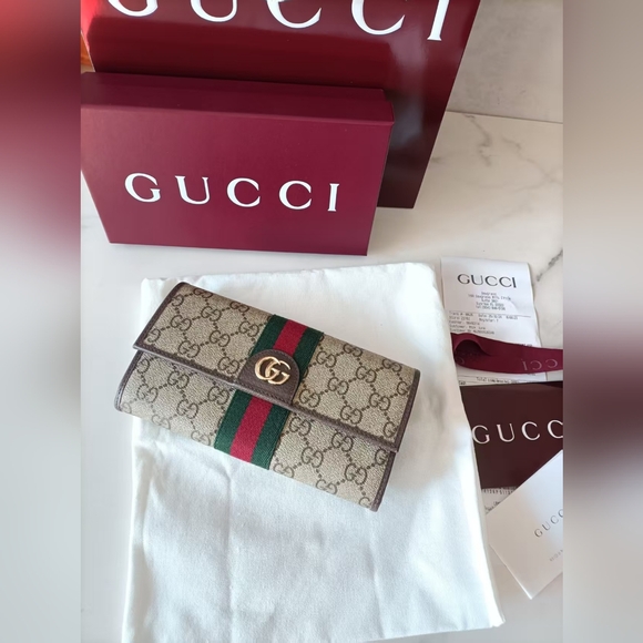 Gucci Ophidia continental wallet